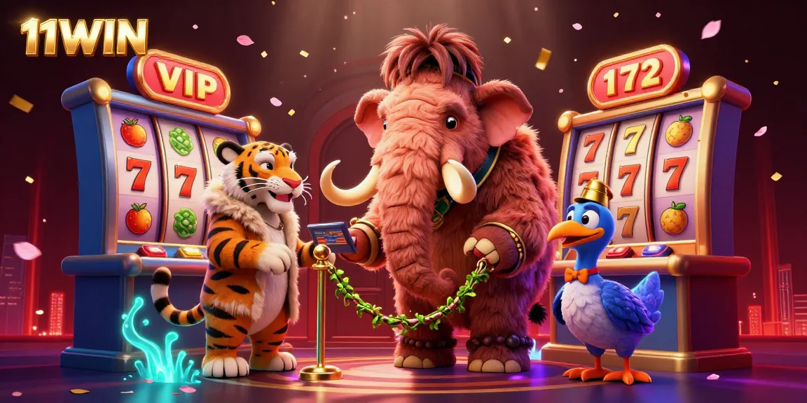 Experience thrilling jackpots at 11WIN with dynamic games, vibrant characters, and casino action.