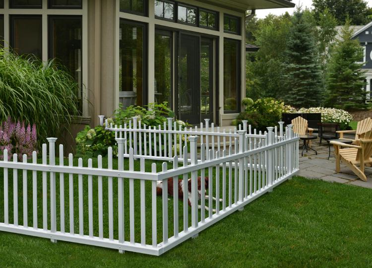 Verzinkter Gartenzaun: Wegweisender Gartenzaun für modernes Leben im Freien