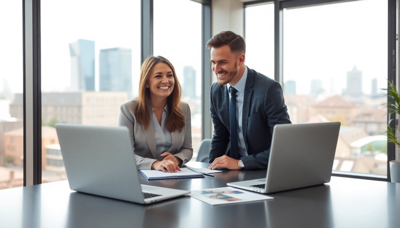 Immobilienmakler Frankfurt Eschersheim bietet individuelle Beratung in einem modernen Büro.