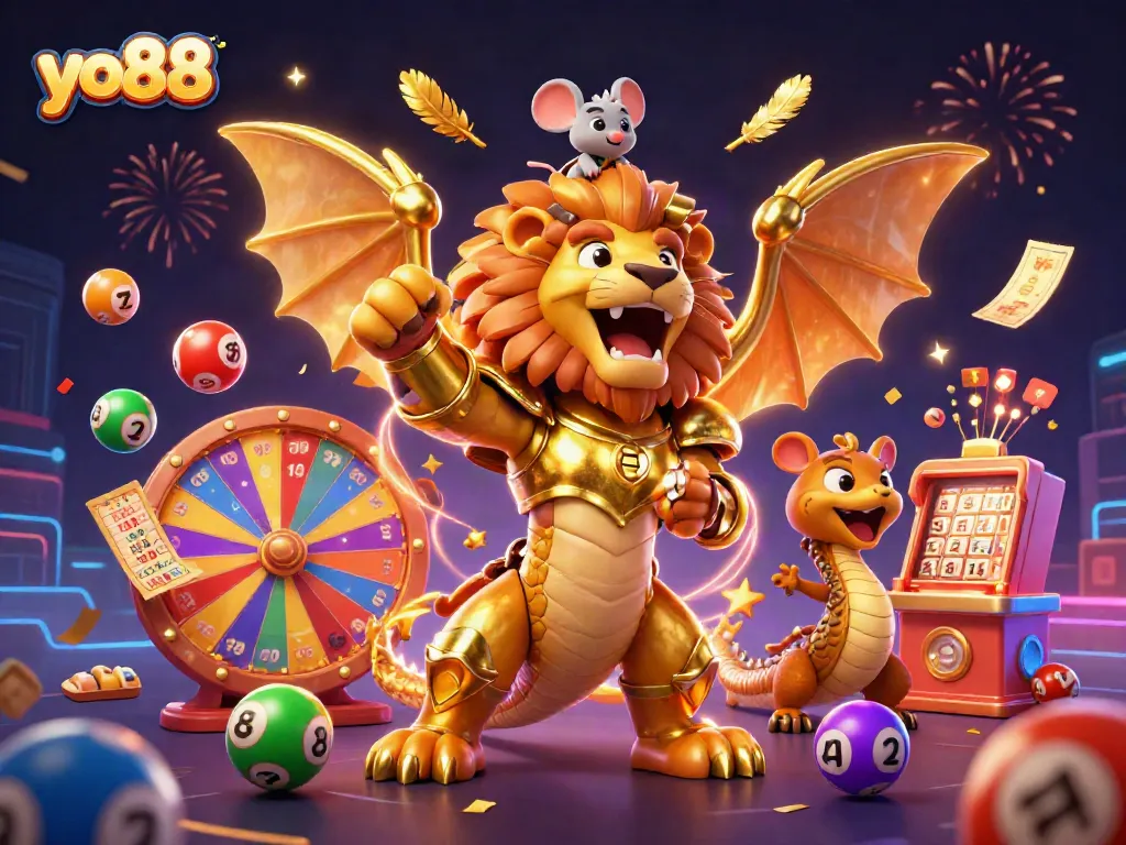 Experience thrilling games at yo88 with colorful lottery elements and an electrifying atmosphere.