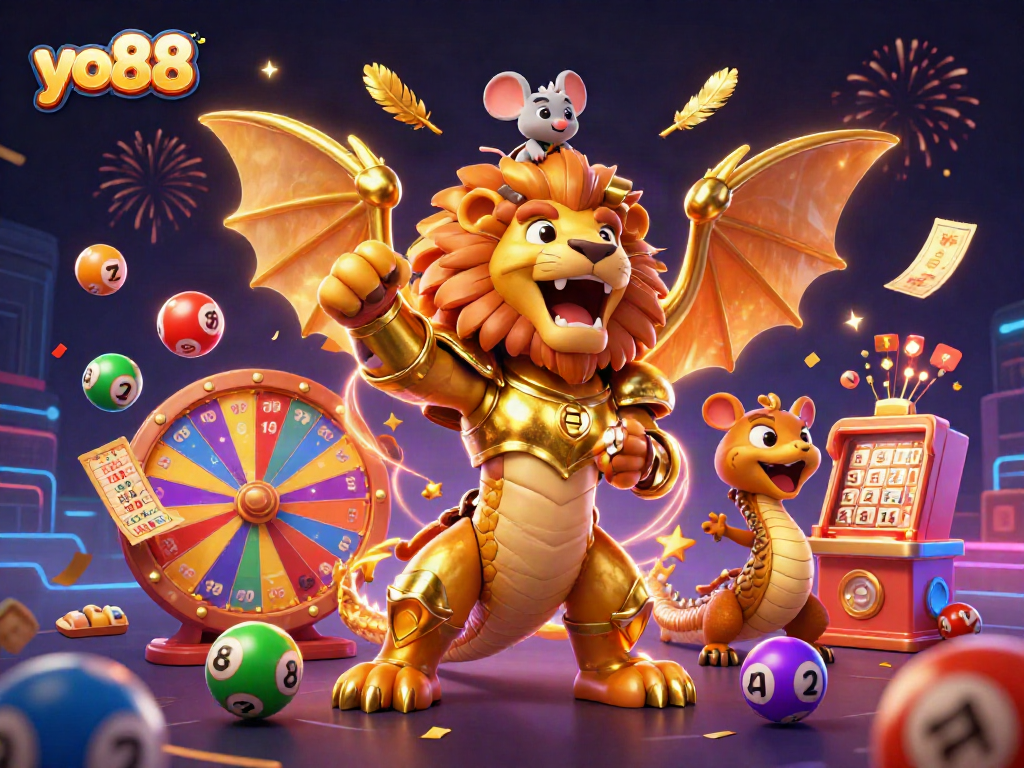 Experience thrilling games at yo88 with colorful lottery elements and an electrifying atmosphere.