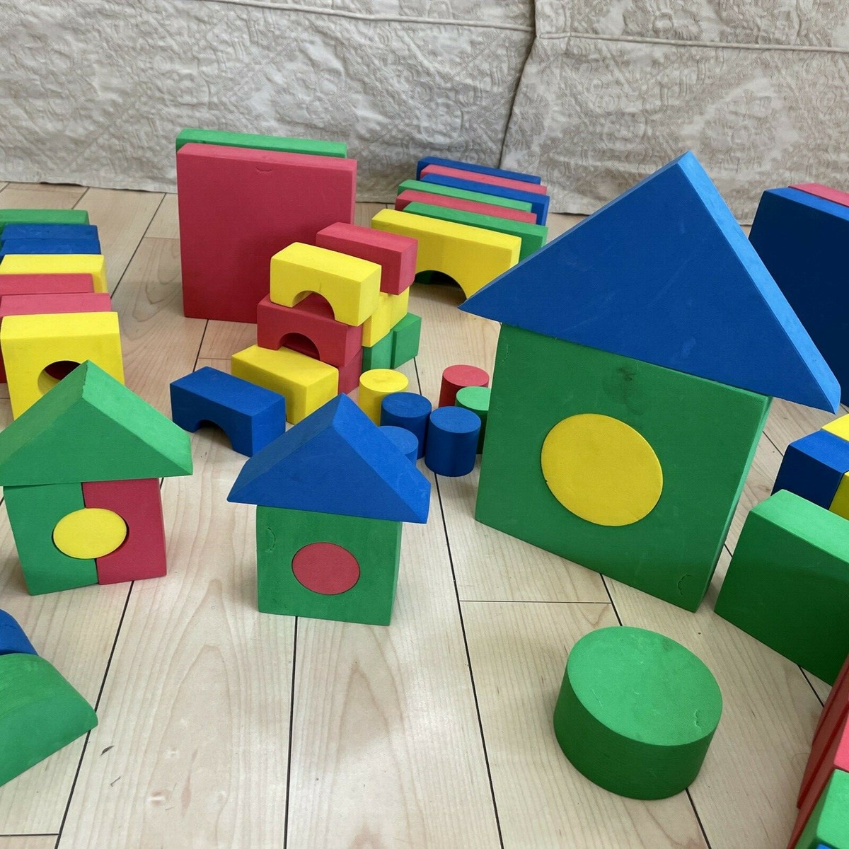 Schaumstoff Bausteine Kinder fuer Zuhause, Kita und Therapie