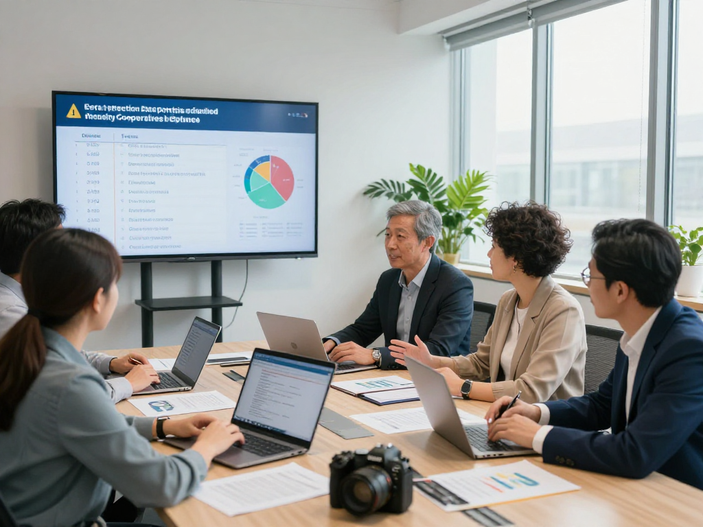 Wirtschaft und Verwaltung Wohnungsbaugenossenschaften consulting team collaborating on data protection strategies.