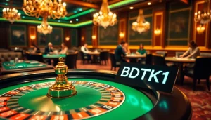 Experience the thrill of BDTK1 with an elegant casino atmosphere full of gaming excitement.